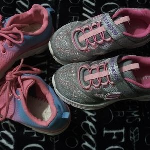 Girl Skechers shoes